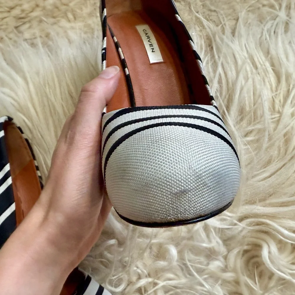 Carven Canvas High Heels - Picture 4 of 9